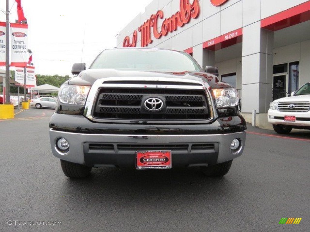 2011 Tundra SR5 Double Cab - Black / Sand Beige photo #2