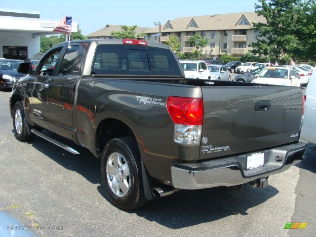 2007 Tundra Limited Double Cab 4x4 - Pyrite Mica / Beige photo #4