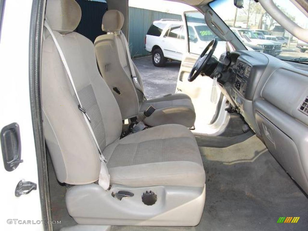 2004 F250 Super Duty XLT SuperCab 4x4 - Oxford White / Medium Flint photo #31