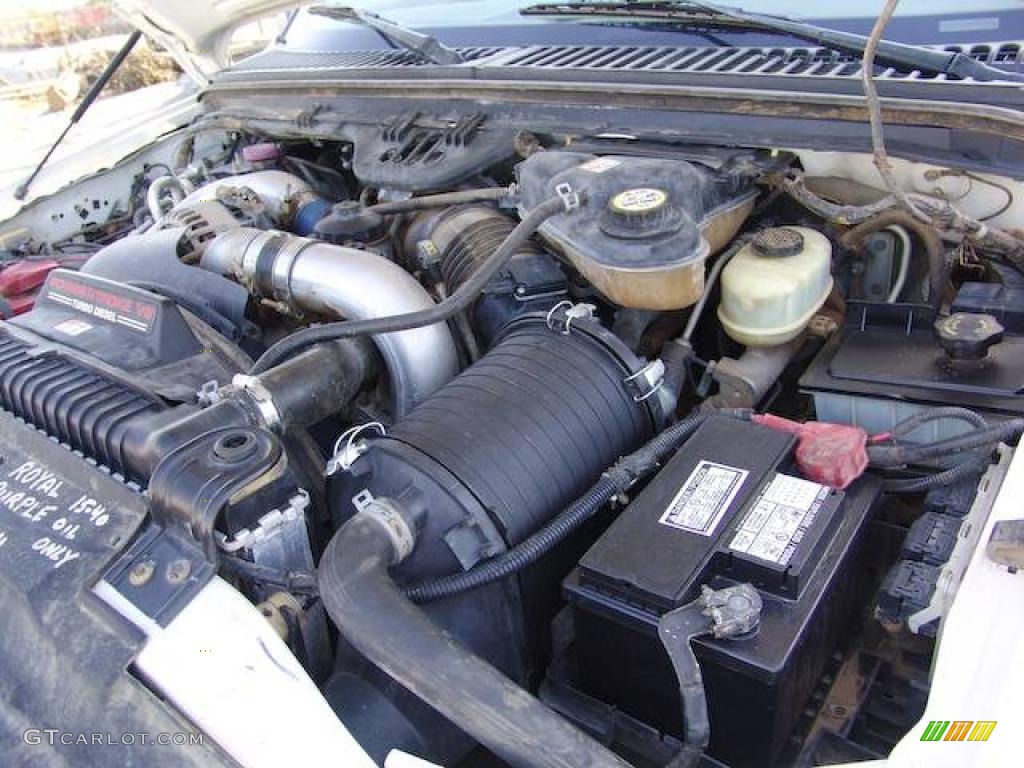 2004 F250 Super Duty XLT SuperCab 4x4 - Oxford White / Medium Flint photo #34