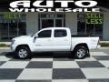 Super White - Tacoma V6 TRD Sport Prerunner Double Cab Photo No. 1