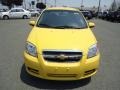 2011 Summer Yellow Chevrolet Aveo LT Sedan  photo #2