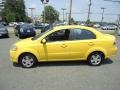 2011 Summer Yellow Chevrolet Aveo LT Sedan  photo #8