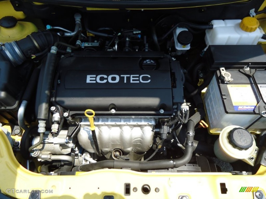 2011 Chevrolet Aveo LT Sedan 1.6 Liter DOHC 16-Valve VVT ECOTEC 4 Cylinder Engine Photo #66974248