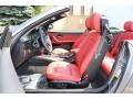 Coral Red/Black 2012 BMW 3 Series 328i Convertible Interior Color