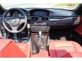 Coral Red/Black Dashboard Photo for 2012 BMW 3 Series #66975325