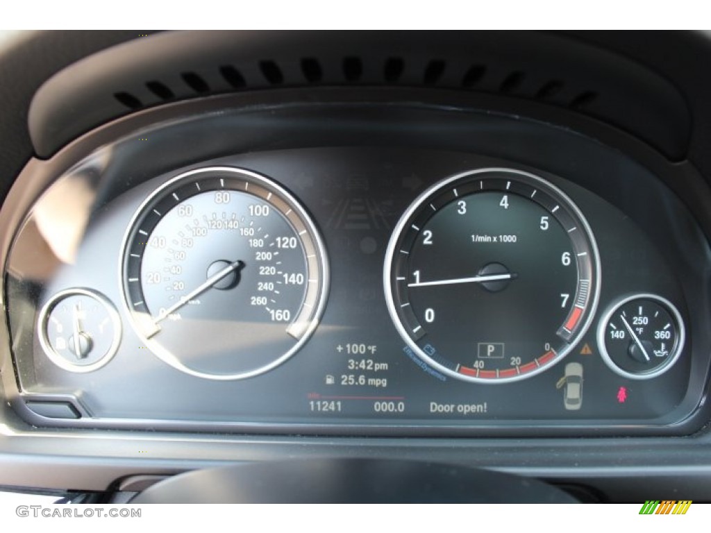 2012 BMW 5 Series 528i xDrive Sedan Gauges Photo #66975667