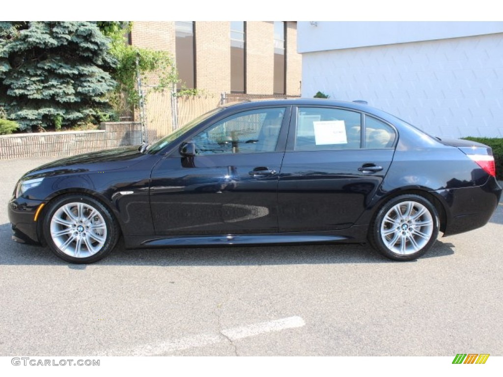 Carbon Black Metallic 2010 BMW 5 Series 528i Sedan Exterior Photo #66976780