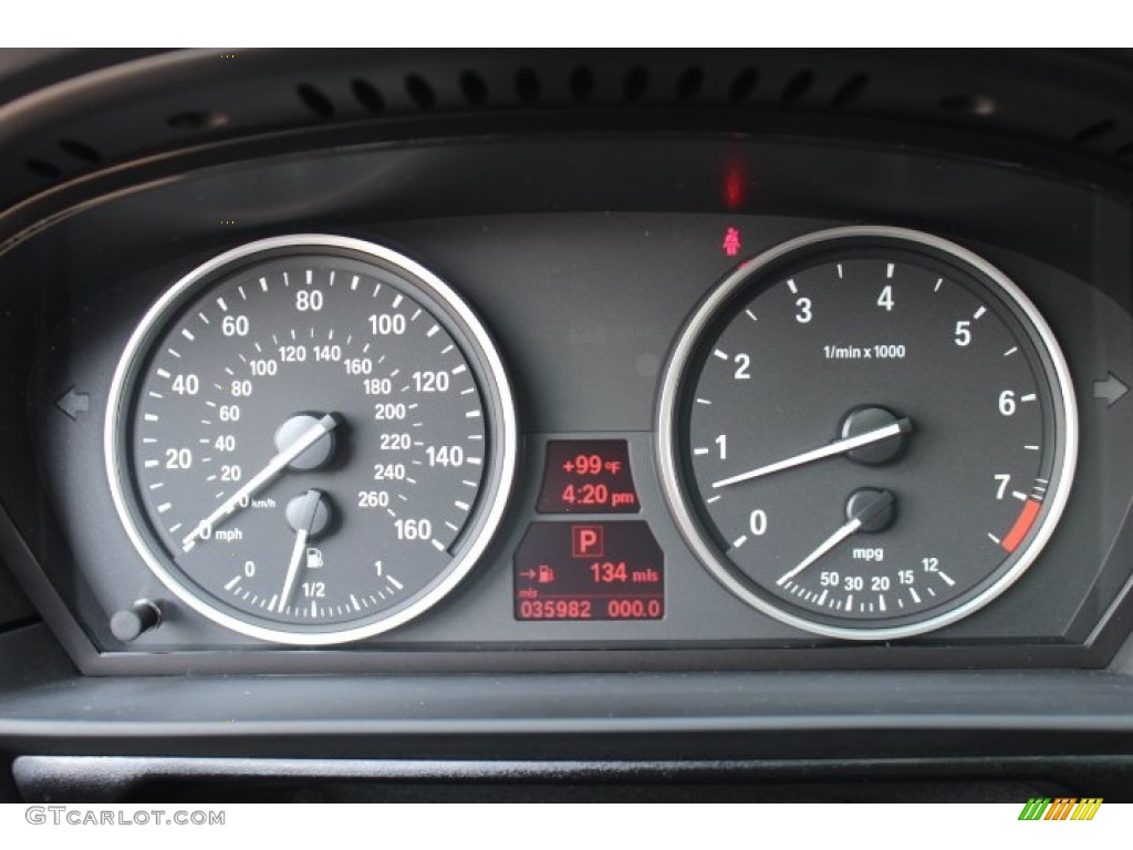 2010 BMW 5 Series 528i Sedan Gauges Photo #66976879