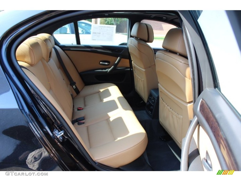 2010 BMW 5 Series 528i Sedan Rear Seat Photo #66976921