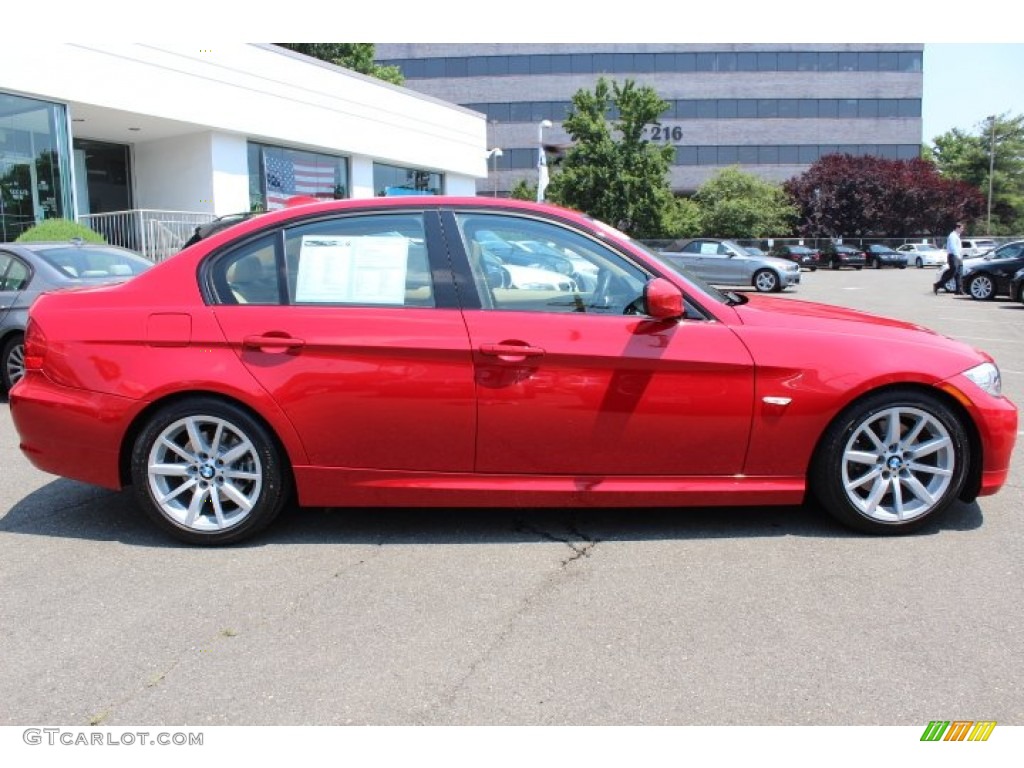 Crimson Red 2009 BMW 3 Series 328i Sedan Exterior Photo #66977032