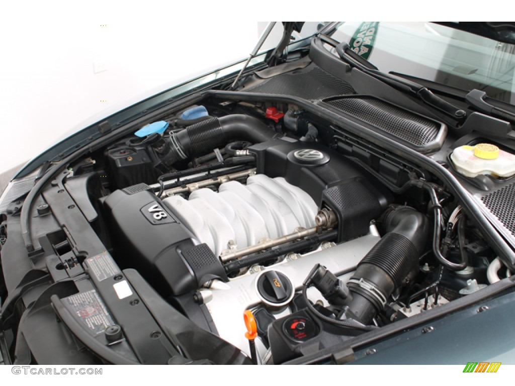 2004 Phaeton V8 4Motion Sedan - Coucou Grey / Anthracite photo #27