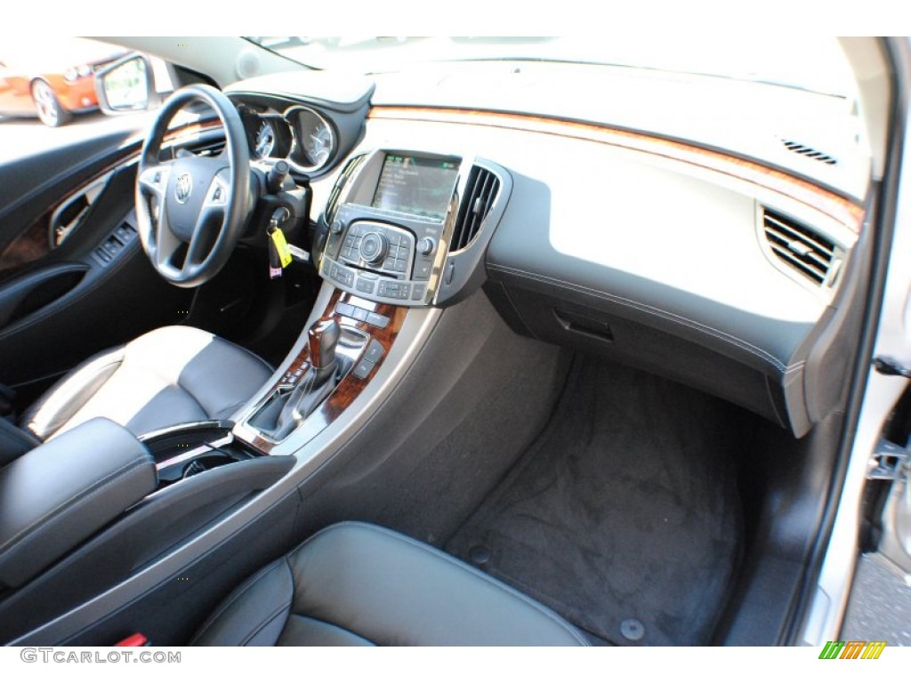 2012 Buick LaCrosse FWD Ebony Dashboard Photo #66979399