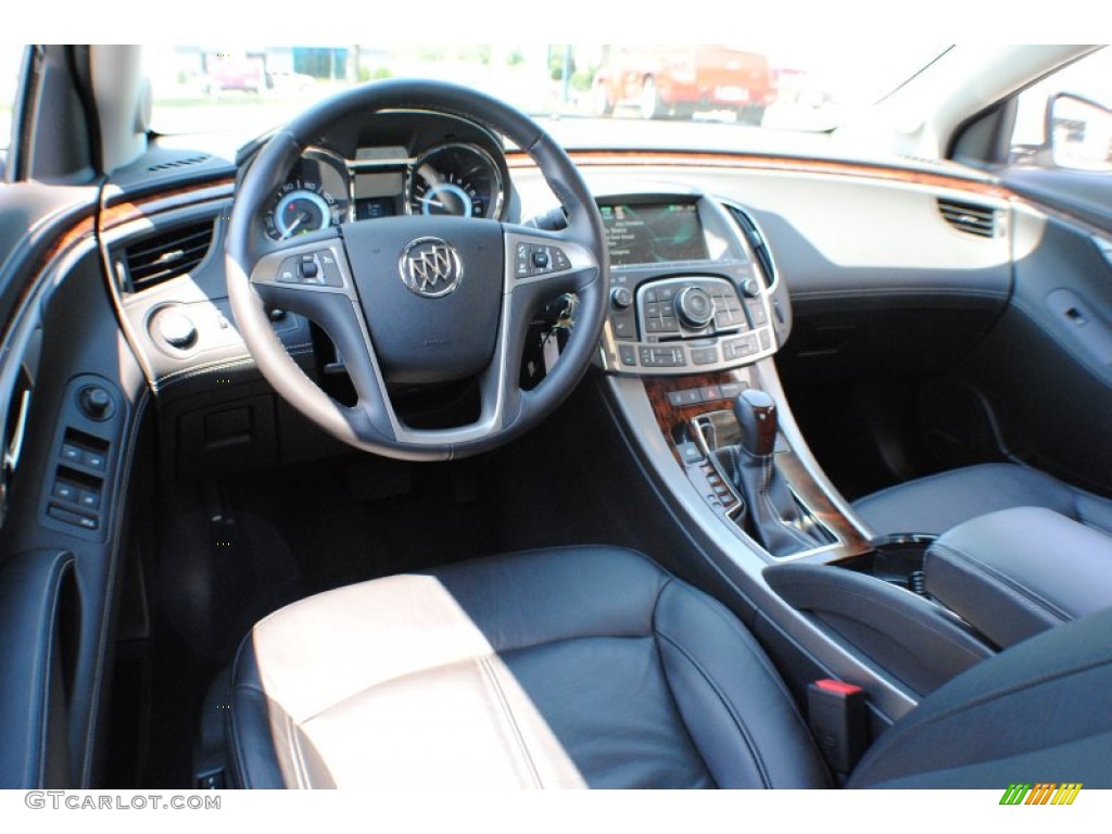 Ebony Interior 2012 Buick LaCrosse FWD Photo #66979462