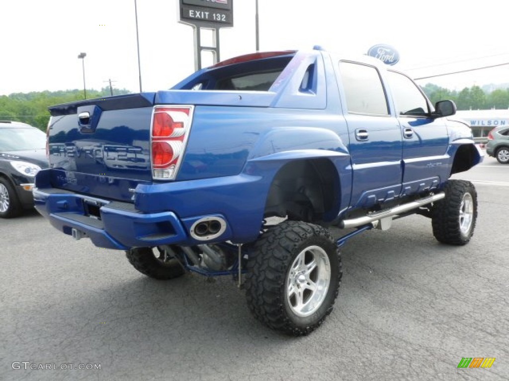 2003 Avalanche 1500 4x4 - Arrival Blue / Dark Charcoal photo #6
