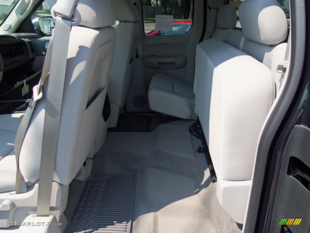 2012 Silverado 1500 LT Extended Cab 4x4 - Black Granite Metallic / Light Titanium/Dark Titanium photo #30