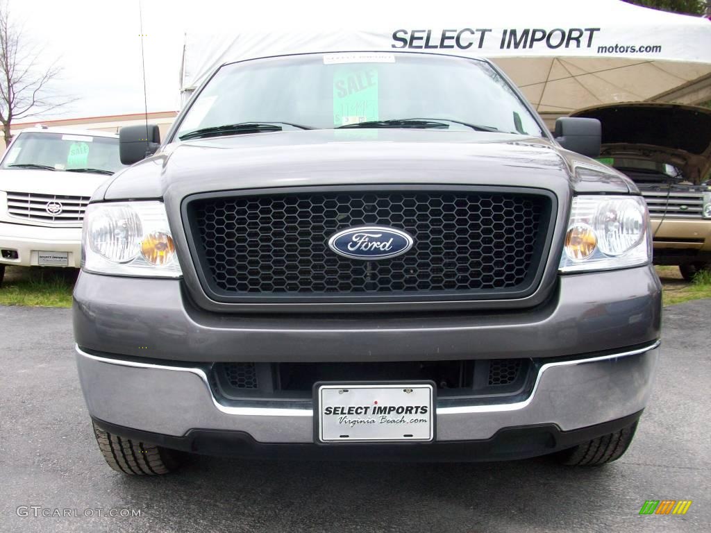 2005 F150 XLT SuperCrew - Dark Shadow Grey Metallic / Medium Flint Grey photo #5