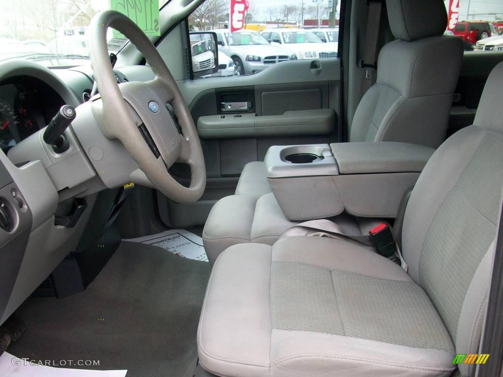 2005 F150 XLT SuperCrew - Dark Shadow Grey Metallic / Medium Flint Grey photo #16