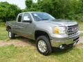 Steel Gray Metallic 2012 GMC Sierra 2500HD SLT Extended Cab 4x4