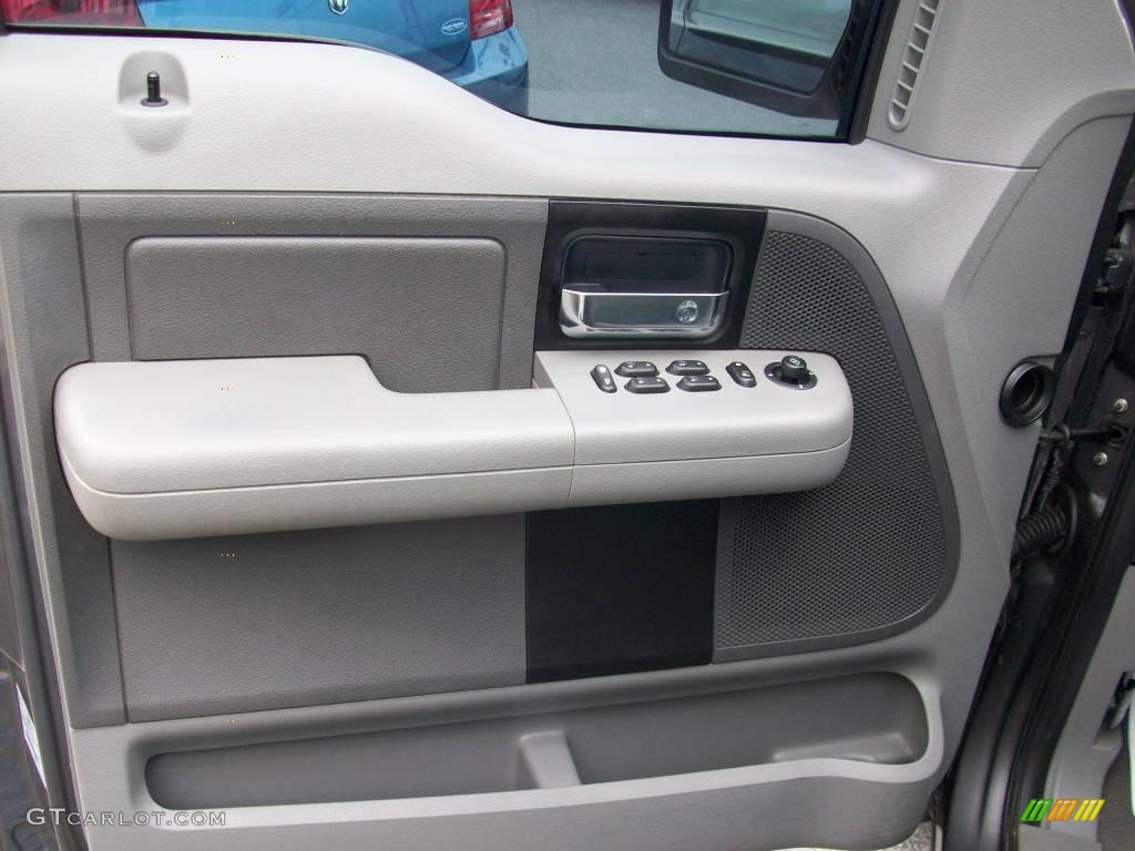 2005 F150 XLT SuperCrew - Dark Shadow Grey Metallic / Medium Flint Grey photo #17