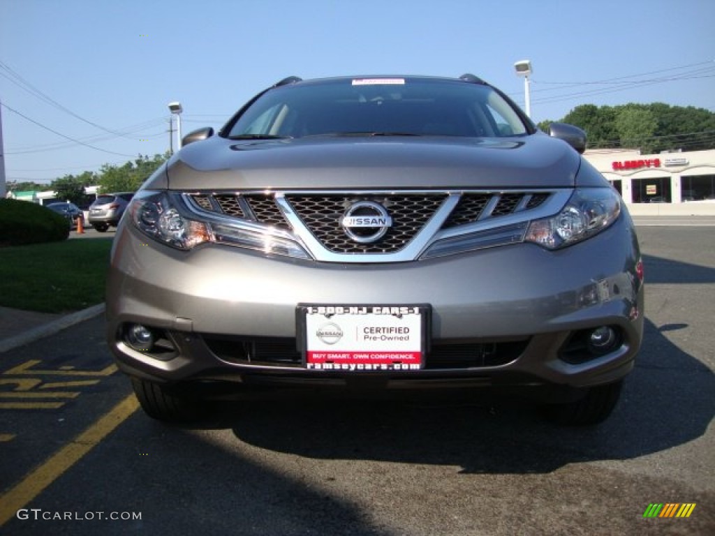 2011 Murano SV AWD - Platinum Graphite / Black photo #10