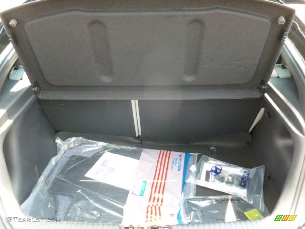 2012 Veloster  - Ultra Black / Gray photo #14