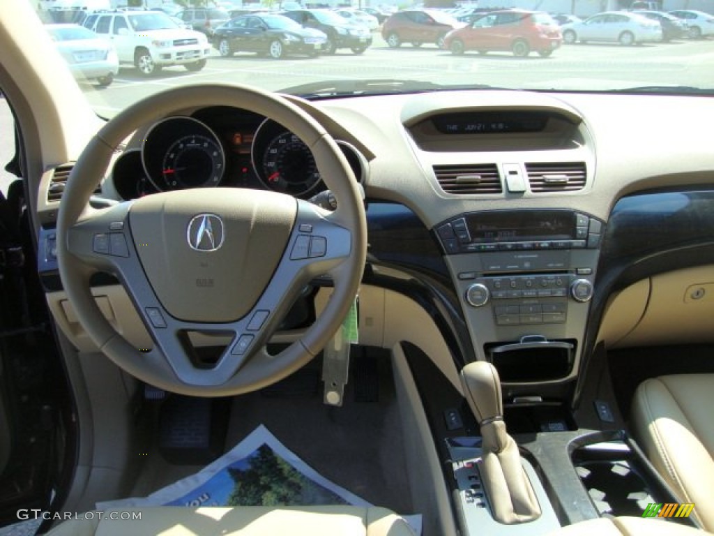 2009 Acura MDX Standard MDX Model Parchment Dashboard Photo #66981595