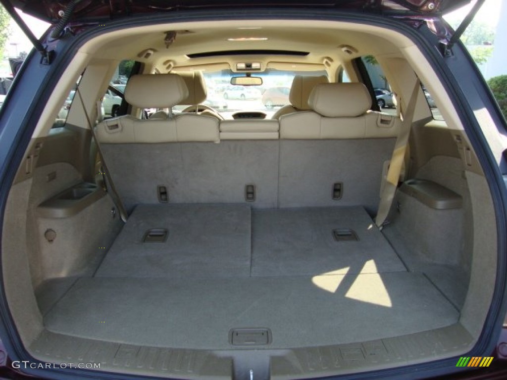 2009 Acura MDX Standard MDX Model Trunk Photo #66981688