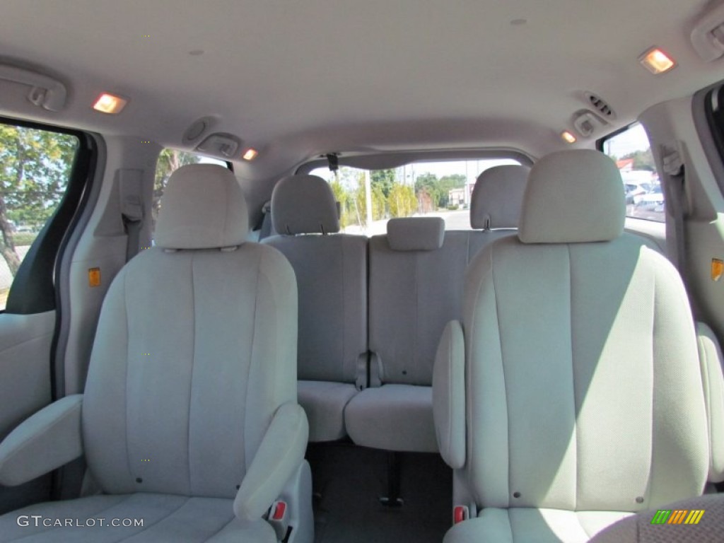 2011 Sienna  - Silver Sky Metallic / Light Gray photo #14