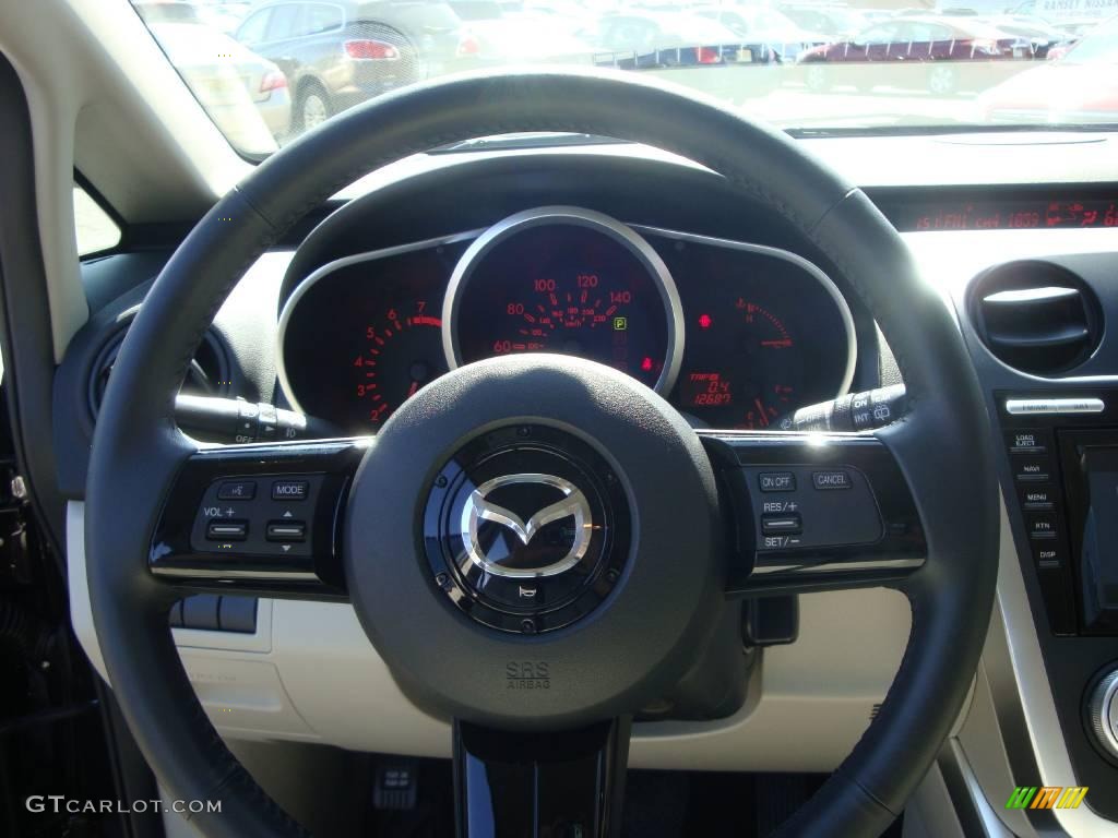2008 CX-7 Grand Touring - Black Cherry Mica / Sand photo #20
