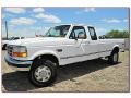 1995 Oxford White Ford F250 XLT Extended Cab 4x4  photo #1