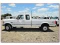 1995 Oxford White Ford F250 XLT Extended Cab 4x4  photo #2