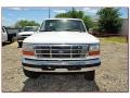 1995 Oxford White Ford F250 XLT Extended Cab 4x4  photo #13