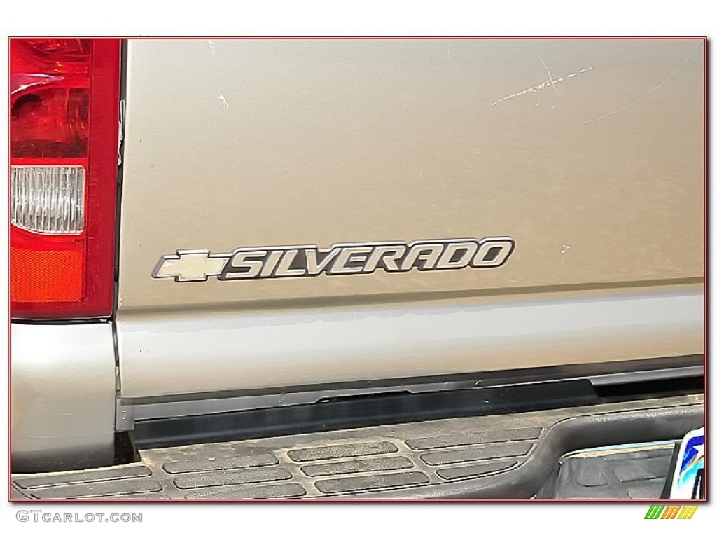 2003 Silverado 2500HD LS Regular Cab - Light Pewter Metallic / Tan photo #6