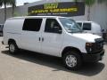 Oxford White 2010 Ford E Series Van E150 Cargo