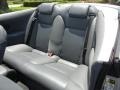 2005 Saab 9-3 Charcoal Gray Interior Rear Seat Photo