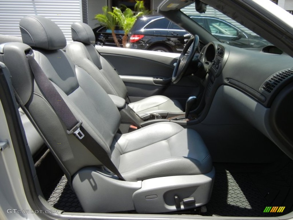 Charcoal Gray Interior 2005 Saab 9-3 Arc Convertible Photo #66983509