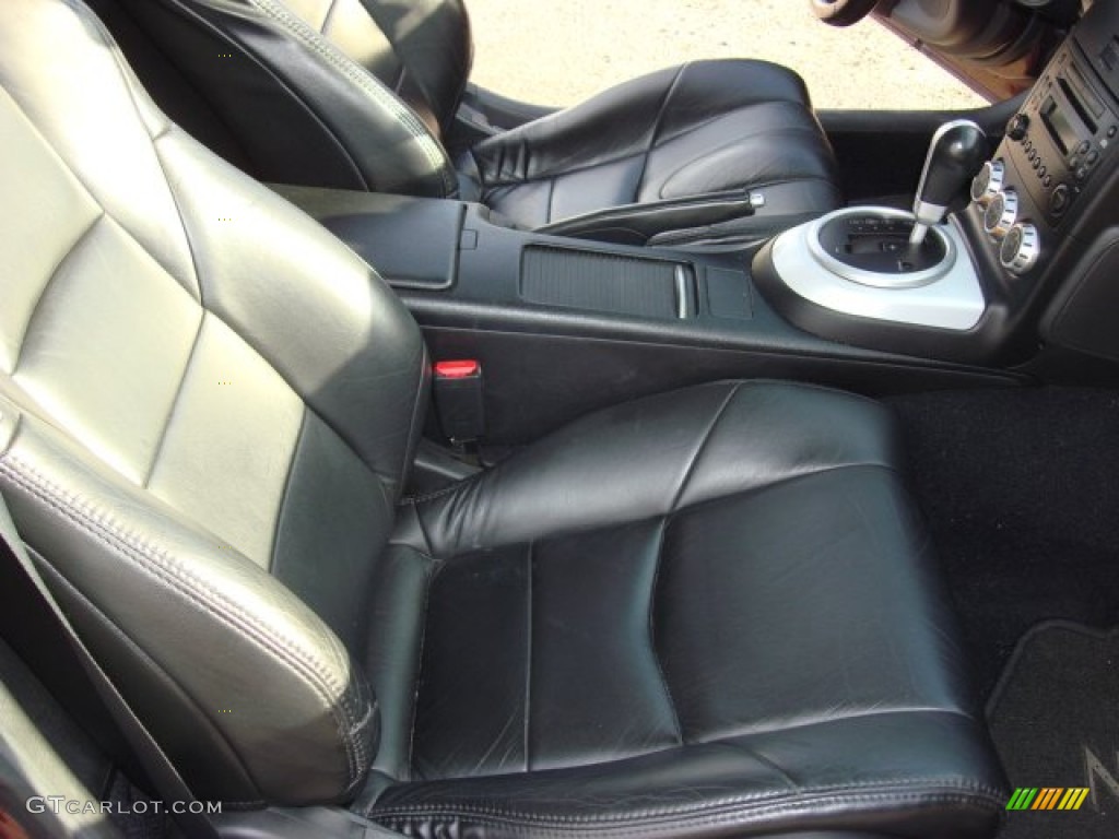 2006 350Z Coupe - Interlagos Fire Metallic / Charcoal Leather photo #10