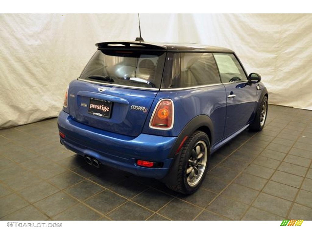 2007 Cooper S Hardtop - Laser Blue Metallic / Grey/Carbon Black photo #6