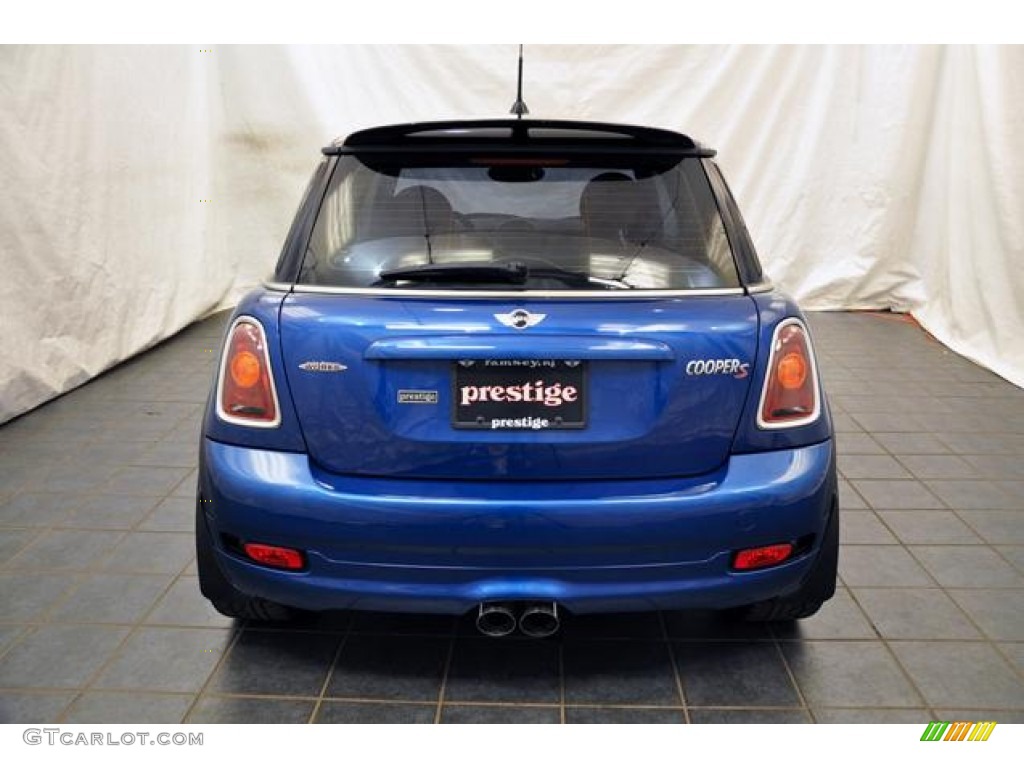 2007 Cooper S Hardtop - Laser Blue Metallic / Grey/Carbon Black photo #7