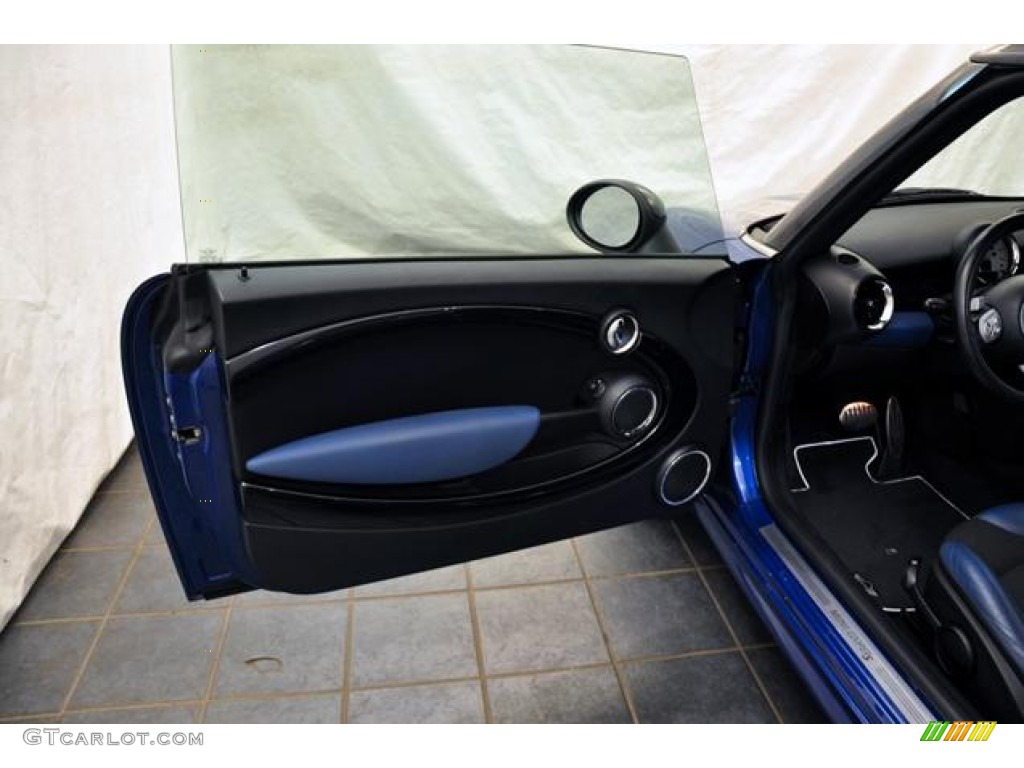 2007 Cooper S Hardtop - Laser Blue Metallic / Grey/Carbon Black photo #13