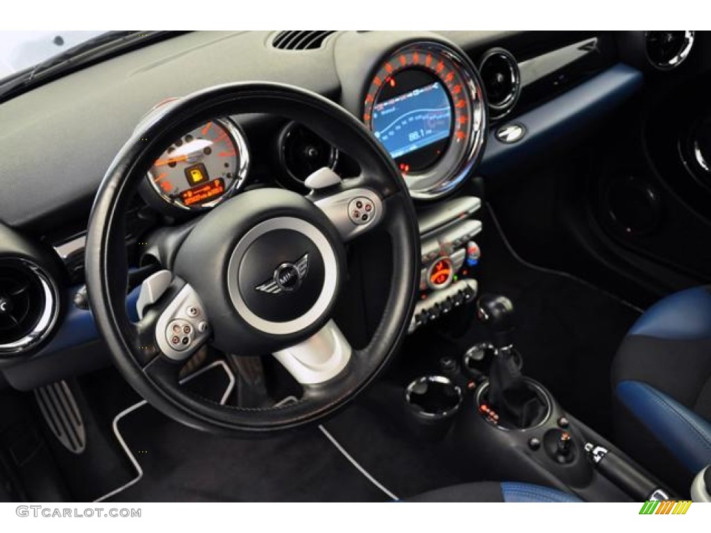2007 Cooper S Hardtop - Laser Blue Metallic / Grey/Carbon Black photo #19