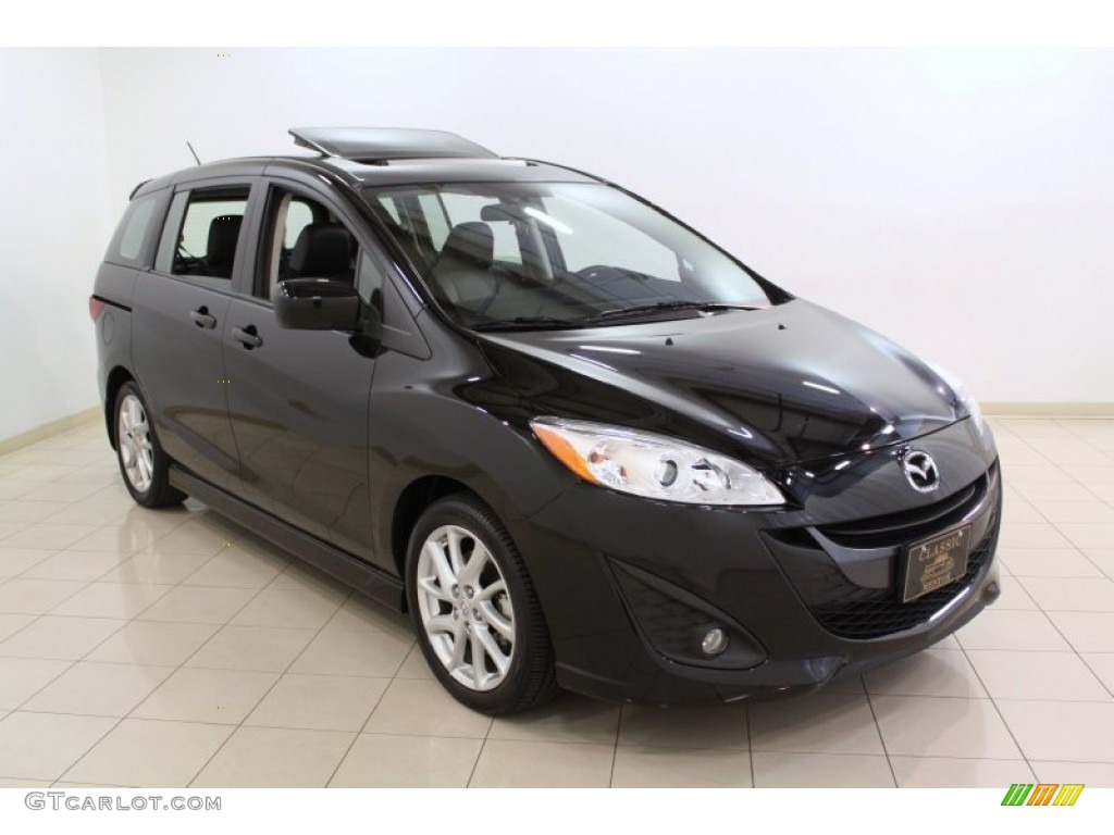 Brilliant Black Mazda MAZDA5