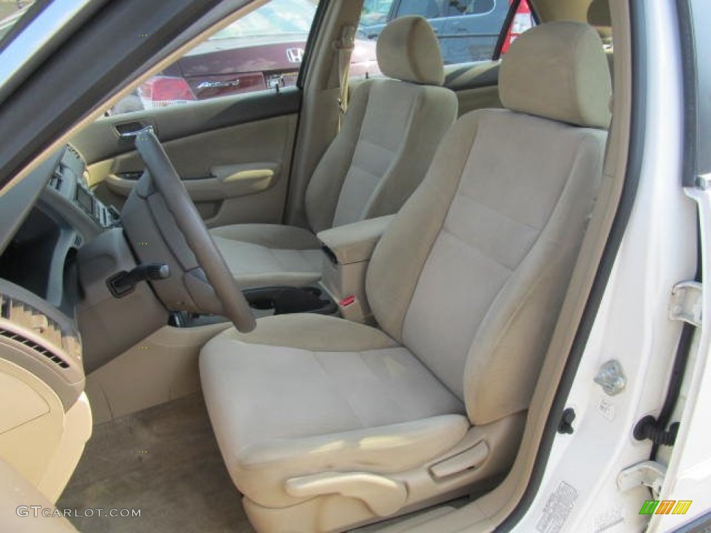 2003 Accord LX Sedan - Taffeta White / Ivory photo #9