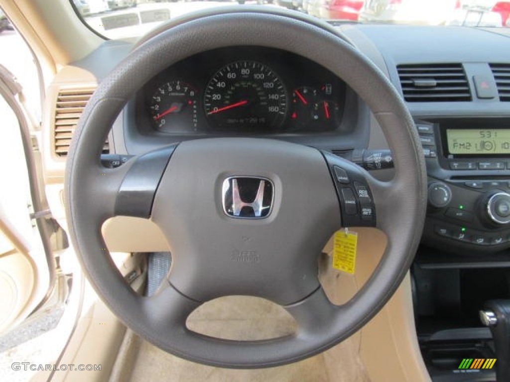2003 Accord LX Sedan - Taffeta White / Ivory photo #11