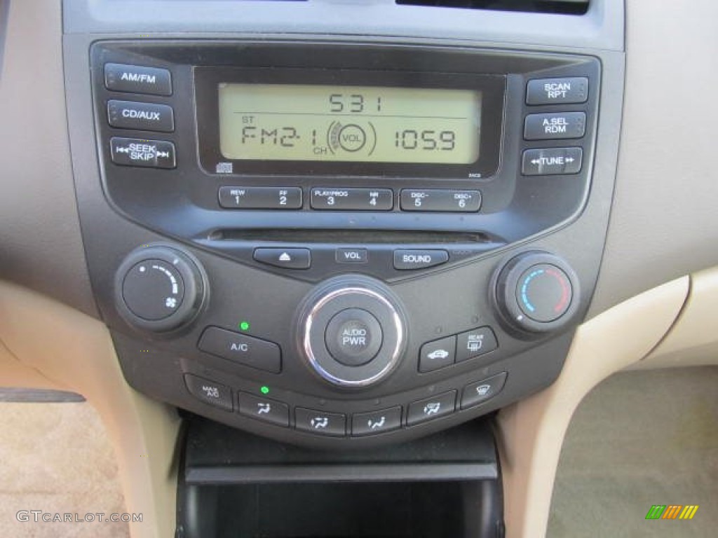 2003 Accord LX Sedan - Taffeta White / Ivory photo #12