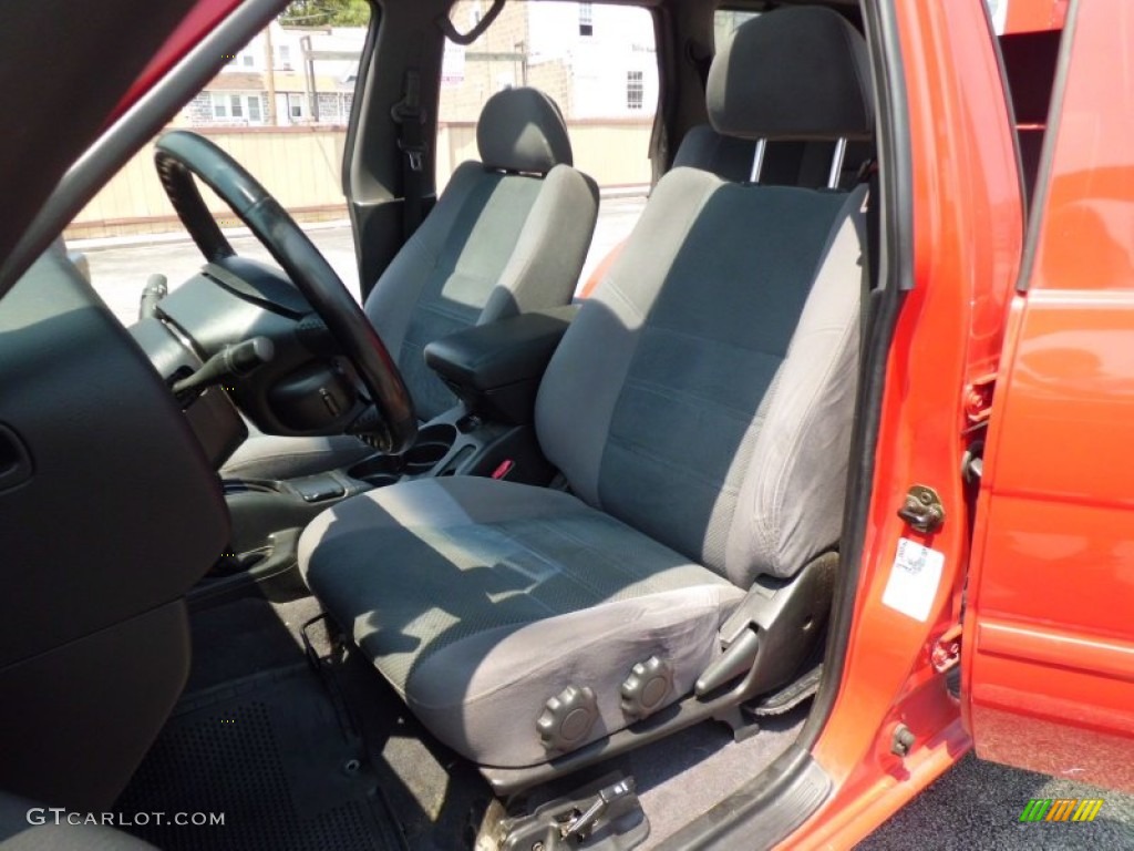 2001 Pathfinder SE 4x4 - Crimson Blaze Red / Charcoal photo #53