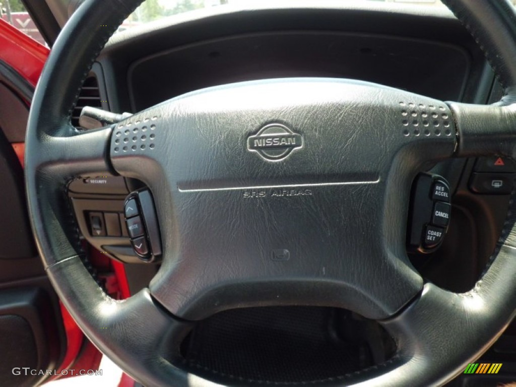 2001 Pathfinder SE 4x4 - Crimson Blaze Red / Charcoal photo #63
