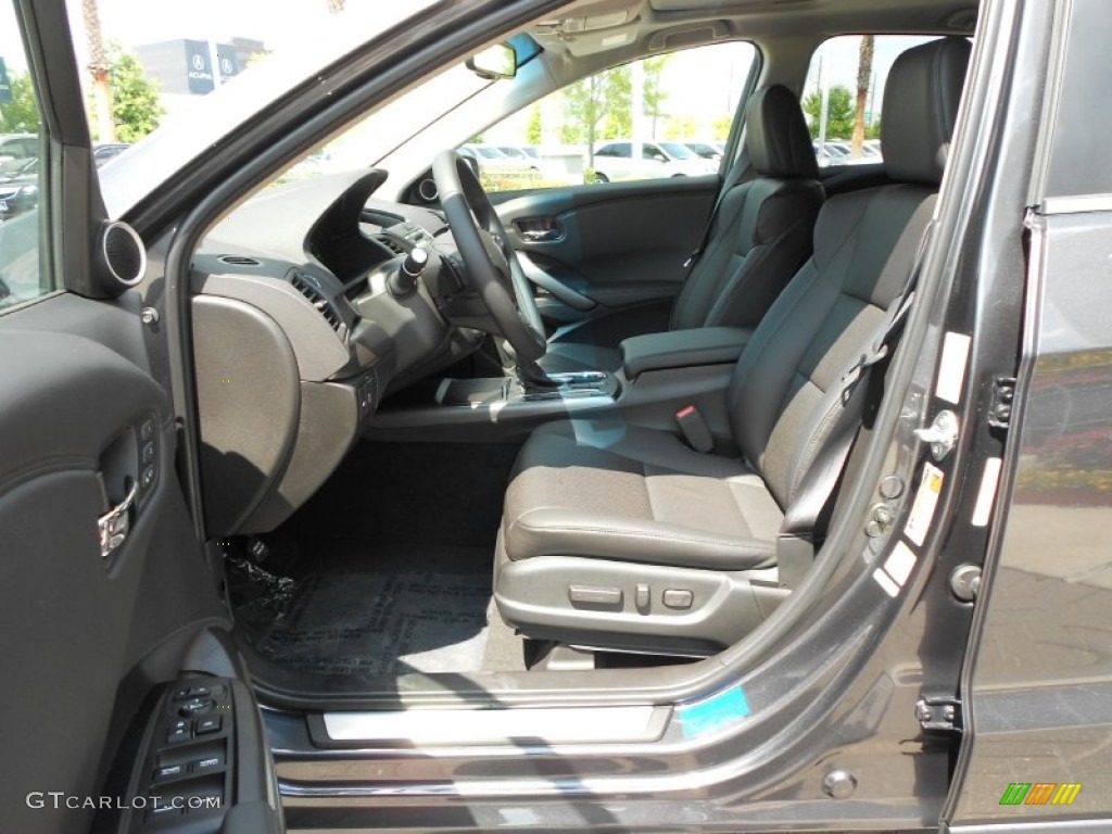 Ebony Interior 2013 Acura RDX Technology Photo #66987808