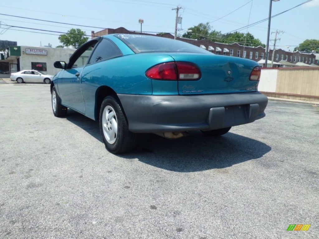 1997 Cavalier Coupe - Green Metallic / Light Gray photo #15